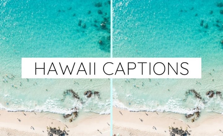 Hawaii captions