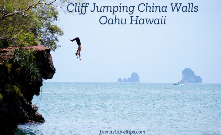 Cliff Jumping China Walls Oahu Hawaii