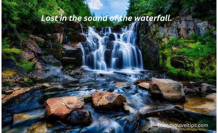 Waterfall Captions for Instagram