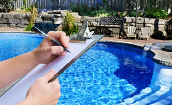 Relaxing by the Pool Captions