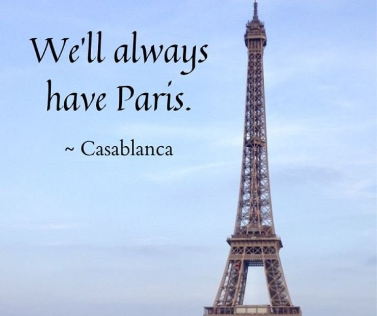 Funny France Travel Captions