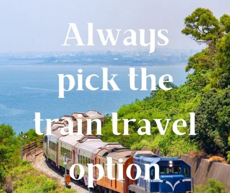 Train Travel Captions for instagram